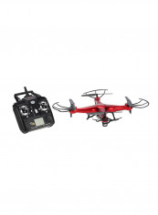 6-Axis Remote Control Quadcopter With HD Camera 32x32x8centimeter