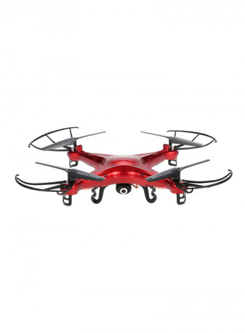 6-Axis Remote Control Quadcopter With HD Camera 32x32x8centimeter