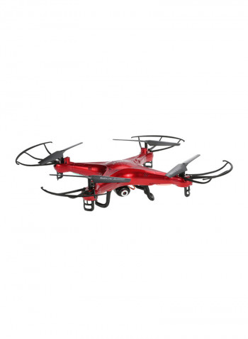 6-Axis Remote Control Quadcopter With HD Camera 32x32x8centimeter