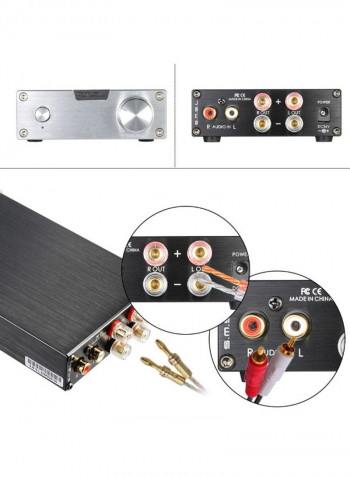 Hi-Fi Digital Stereo Audio Power Amplifier