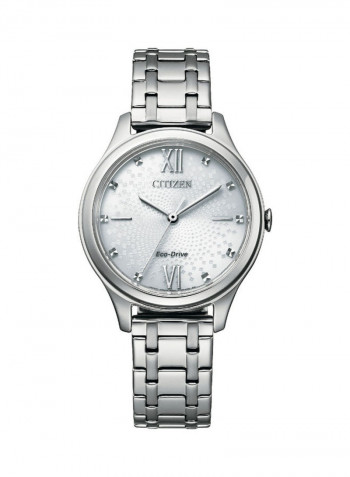 Women's Eco-Drive Stainless Steel Analog Watch EM0500-73A