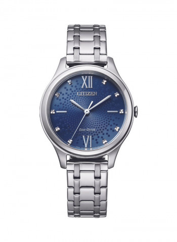 Women's Eco-Drive Stainless Steel Analog Watch EM0500-73L