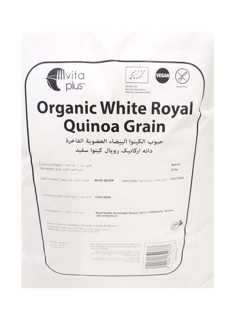 Organic White Royal Quinoa Grain 25kg