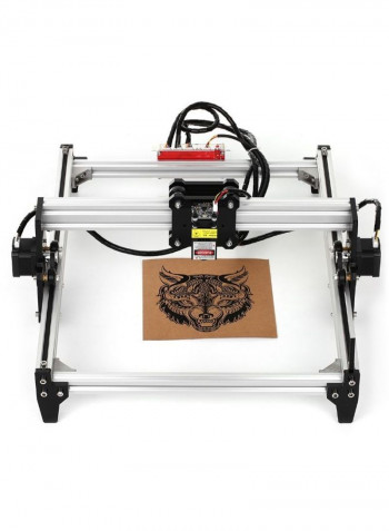 Portable Laser Engraving Carving Machine Silver/Black 50.5centimeter