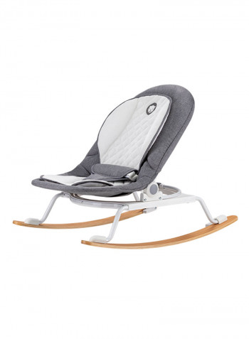 Rosa Baby Rocker - Stone Grey/White