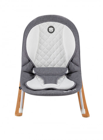 Rosa Baby Rocker - Stone Grey/White