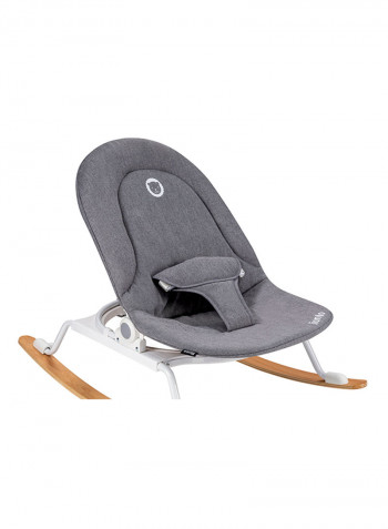 Rosa Baby Rocker - Stone Grey/White