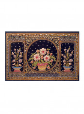 Burmese Wall Hanging Multicolour 90X130centimeter