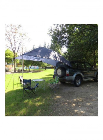 Outdoor Self-Driving Barbecue Camping Vehicle Tail Car Side Tent 350 x 240cm
