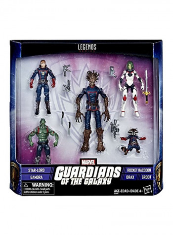 5-Piece Marvel Guardians Of The Galaxy Action Figure Playset
