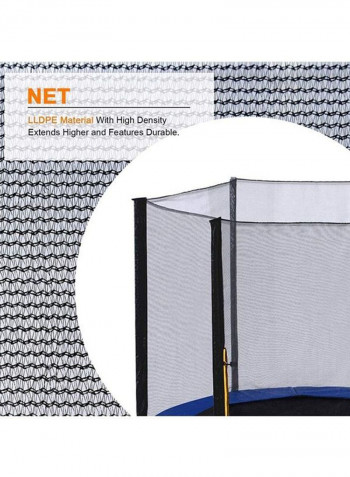 Jump Bed Trampoline With Safety Enclosure 6feet