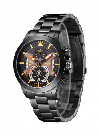 Men's Stainless Steel Chronograph Wrist Watch