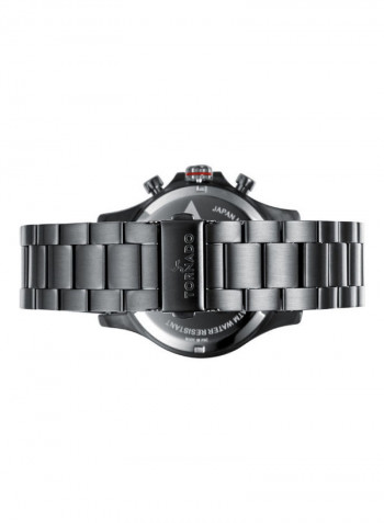 Men's Stainless Steel Chronograph Wrist Watch