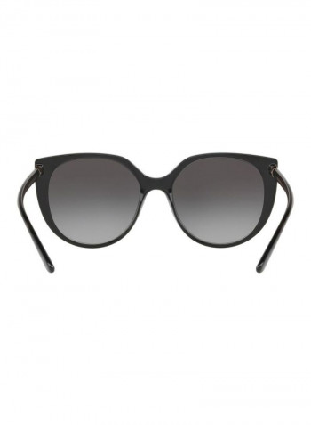 Women's Full Rim Cat Eye Sunglasses - Lens Size: 54 mm