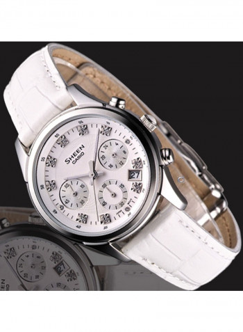 Women's Sheen Stone Studded Analog Watch 5023L-7Adr