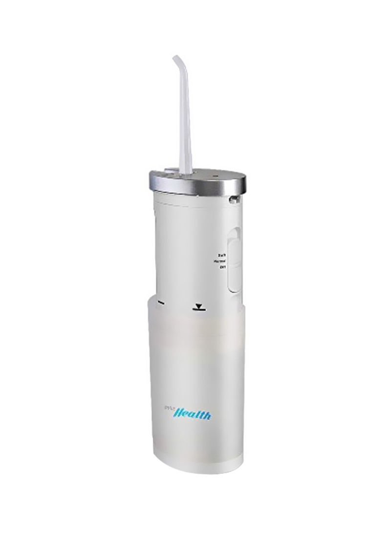 Portable Electric Water Flosser White/Silver