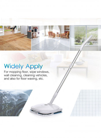 Rechargeable Wireless Electric Mop White 52x16x34centimeter