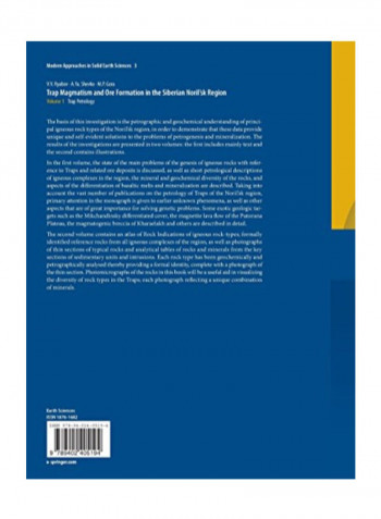 Trap Magmatism and Ore Formation in the Siberian Noril'sk Region Paperback