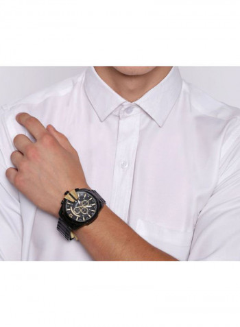 Men's Stainless Steel Chronograph Wrist Watch DZ4338
