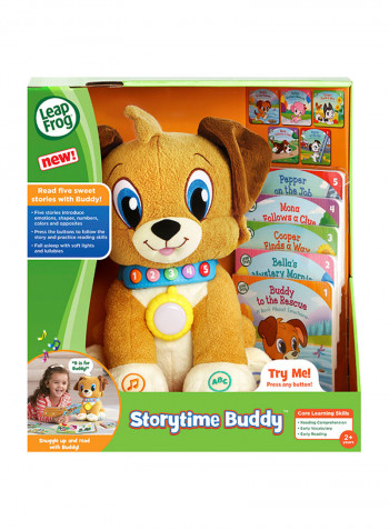 Storytime Buddy With Learn And Roll Chickens Early Development Toy Set