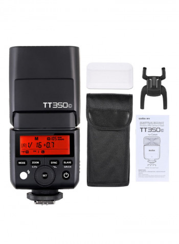 Thinklite TT350C Mini 2.4G Wireless TTL Camera Flash Master Black