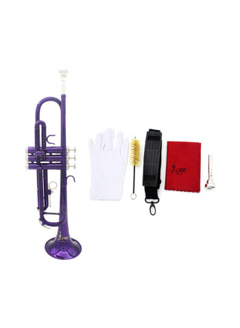 Trumpet BB Flat Brass Wind Instrument