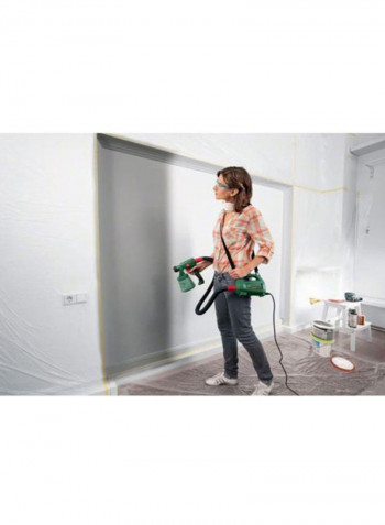 Paint Spray System Green/Red/Black 2kg