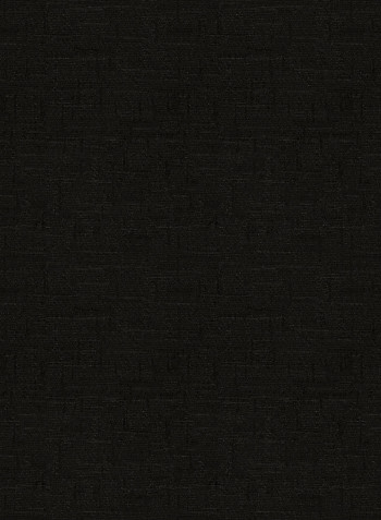Single Mist Solar Roller Non-Blackout Window Shade Black 220x240cm