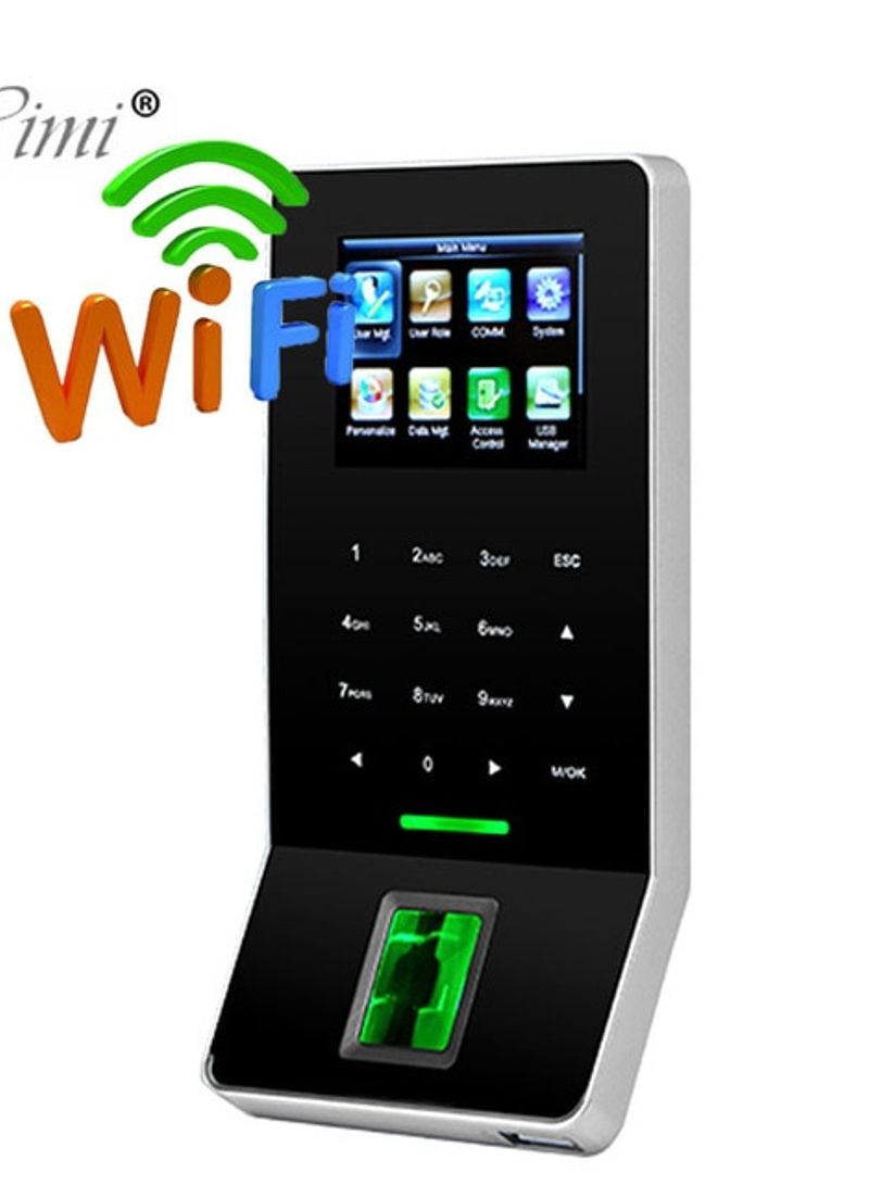 Access Control With Biometric Systems Black 2.4inch