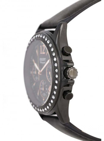 Men's Stone Studded Analog Watch STW00001B0