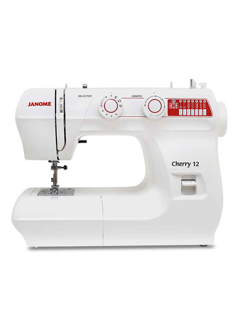 Cherry 12 High Speed Sewing Machine White 9kg