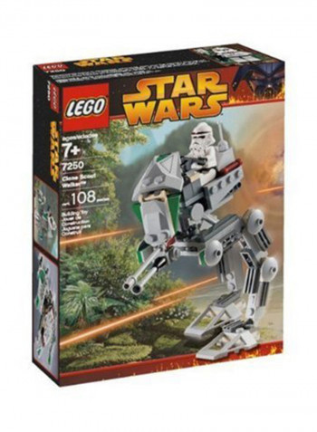 108-Piece Star Wars Clone Scout Walker Building Set