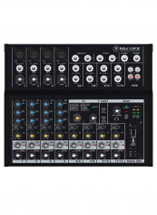 12-Channel Compact Effects Mixer Mix12FX-UK Black