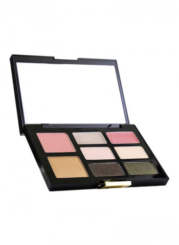 Organic Glam Nude Sparkle Makeup Palette Multicolour