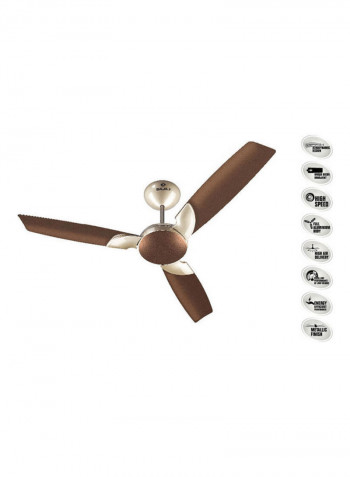 Ceiling Fan 66 W 251003 Brown/Cream