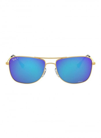 Chromance Polarized Square Sunglasses - Lens Size: 59 mm