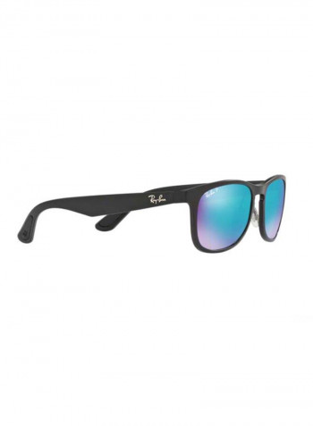 Full Rim Rectangular Sunglasses - Lens Size: 55 mm