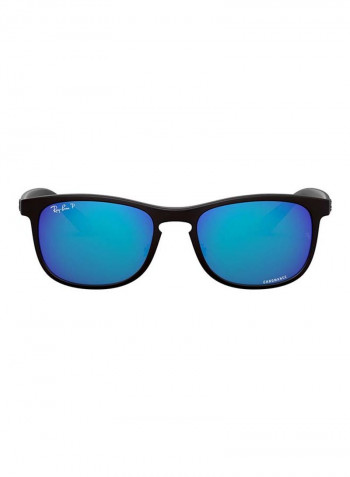 Full Rim Rectangular Sunglasses - Lens Size: 55 mm