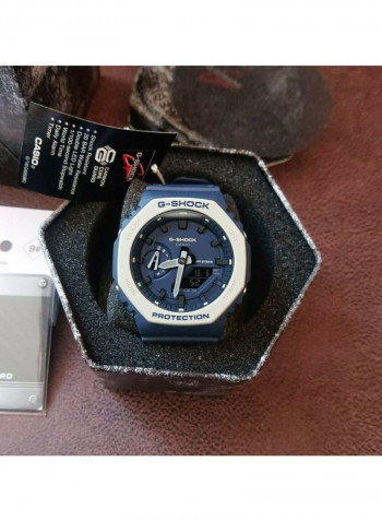 G-Shock Resin Analog And Digital Watch GA-2110ET-2ADR