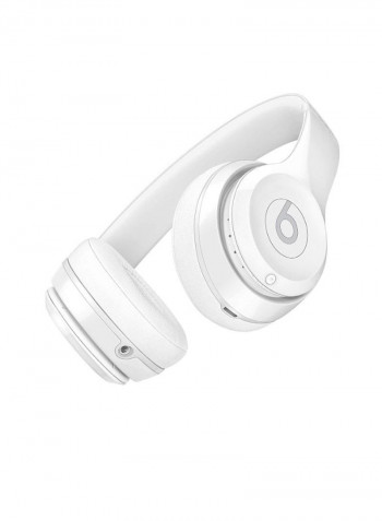 Solo3 Bluetooth Wireless On-Ear Headphones Gloss White