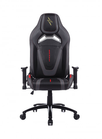 Racing Systle High Back With 2D Adjustable Armrest Gaming Chair Grey/Black