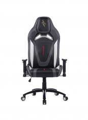 Racing Systle High Back With 2D Adjustable Armrest Gaming Chair White/Grey
