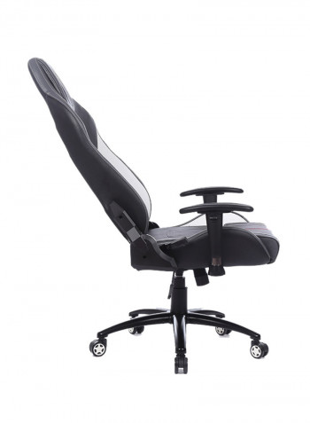 Racing Systle High Back With 2D Adjustable Armrest Gaming Chair White/Grey