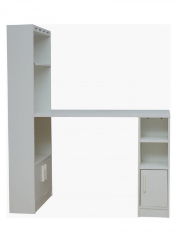 Halmstad 2-Door Bar Unit White