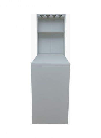 Halmstad 2-Door Bar Unit White