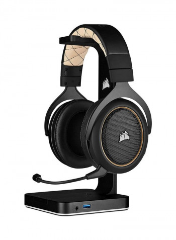 Pro Surround Over-Ear Gaming Headset With Mic PlayStation 5 (PS5) Black/Cream