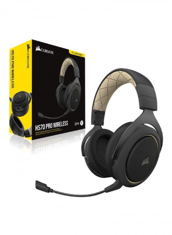 Pro Surround Over-Ear Gaming Headset With Mic PlayStation 5 (PS5) Black/Cream