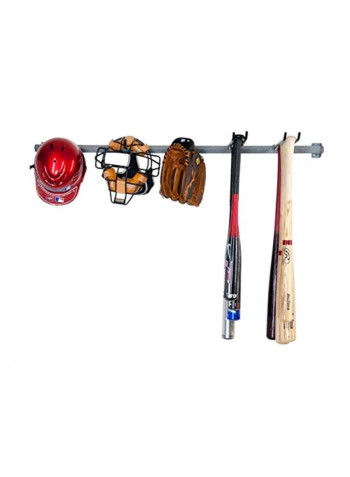 Storage Wall Mounted Baseball Rack L