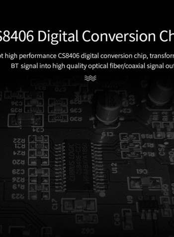 Bluetooth Audio Receiver Converter 16.00*7.00*12.00cm Black
