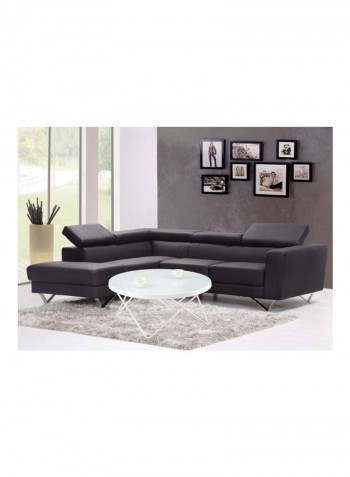 Ewalt Round Coffee Table White 40 X 82.5 X 82.5cm